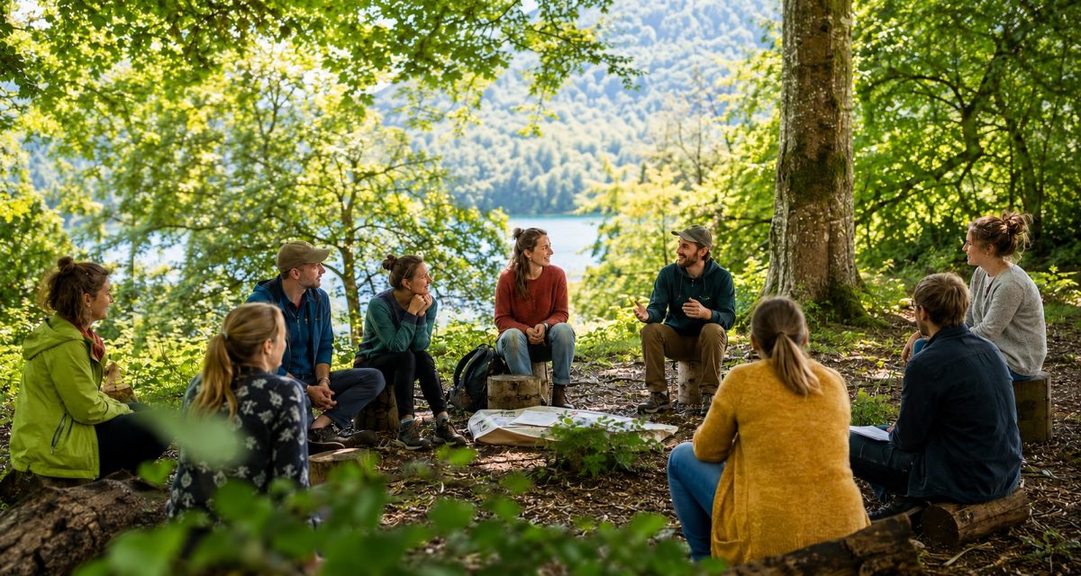 Netzwerk Naturgarten, 8. Netzwerktreffen draussen unterrichten
