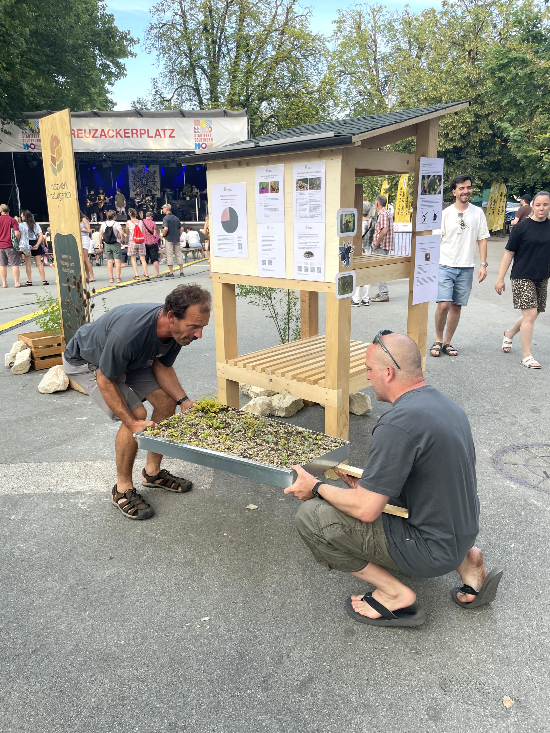 Netzwerk Naturgarten, Rückblick Stadtfest Solothurn